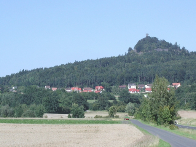Blick aus Richtung Scheckenhof